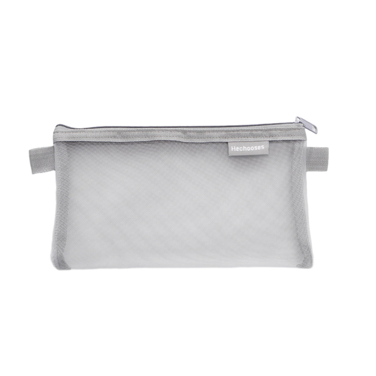 10 Pcs Clear Mesh Pencil Pouches Nylon Transparent 3 Colours