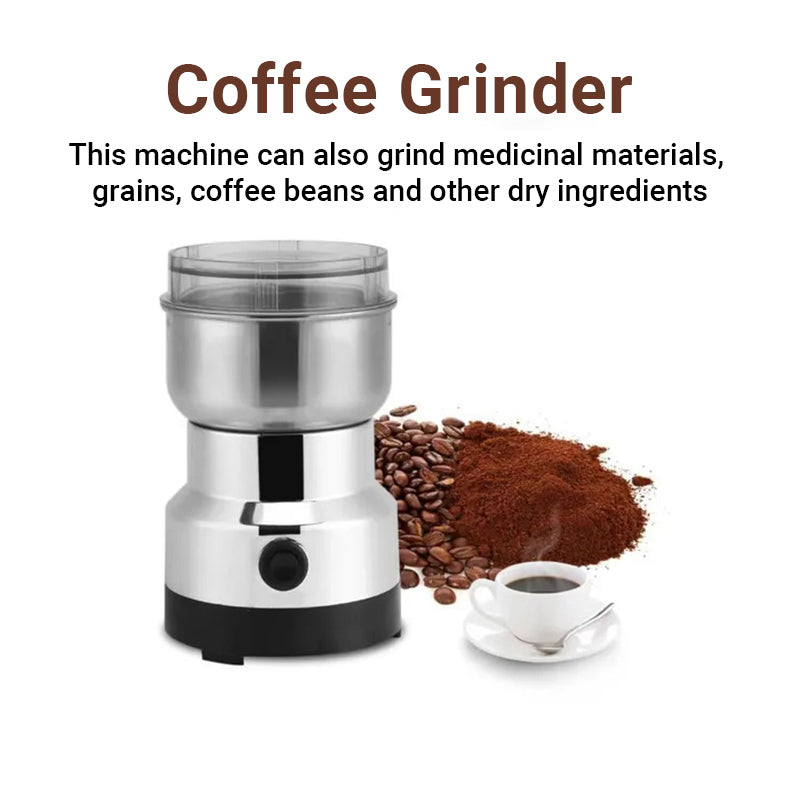 Electric Coffee Grinder Stainless Steel Bean Mill
