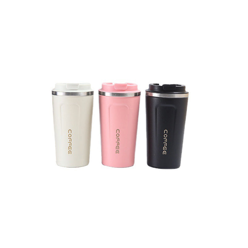 Insulated Coffee Mug Travel Cup Stainless Steel Flask 380ml 510ml Reusable