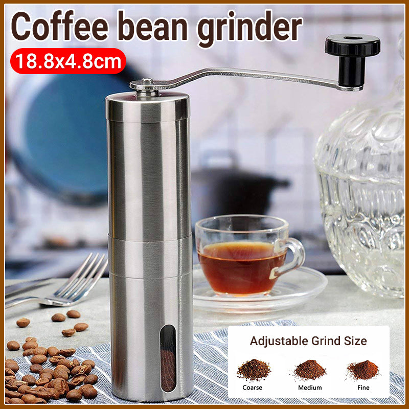 Manual Coffee Bean Grinder with Ceramic Burr