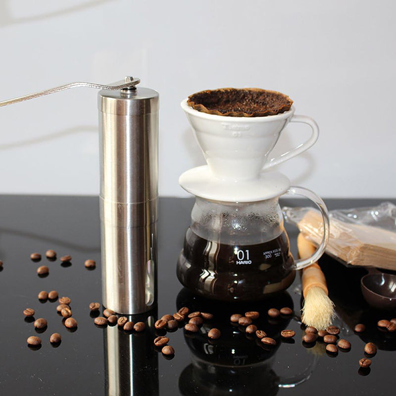 Manual Coffee Bean Grinder with Ceramic Burr