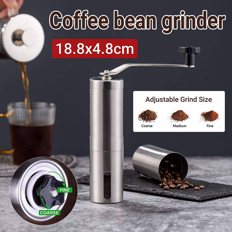 Manual Coffee Bean Grinder with Ceramic Burr