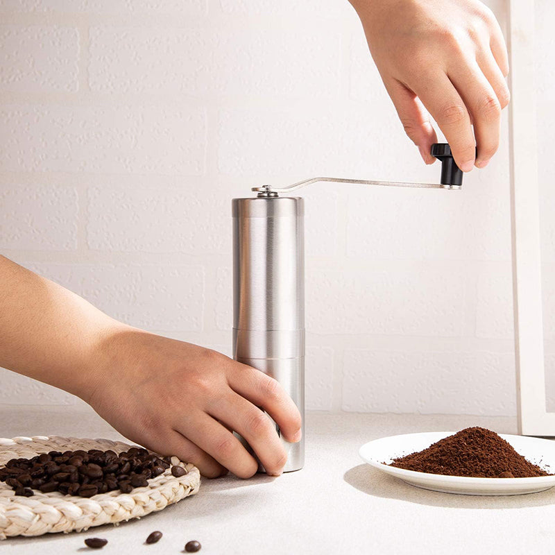 Manual Coffee Bean Grinder with Ceramic Burr
