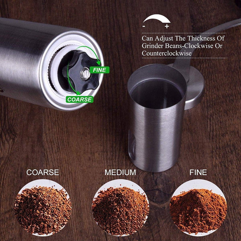 Manual Coffee Bean Grinder with Ceramic Burr