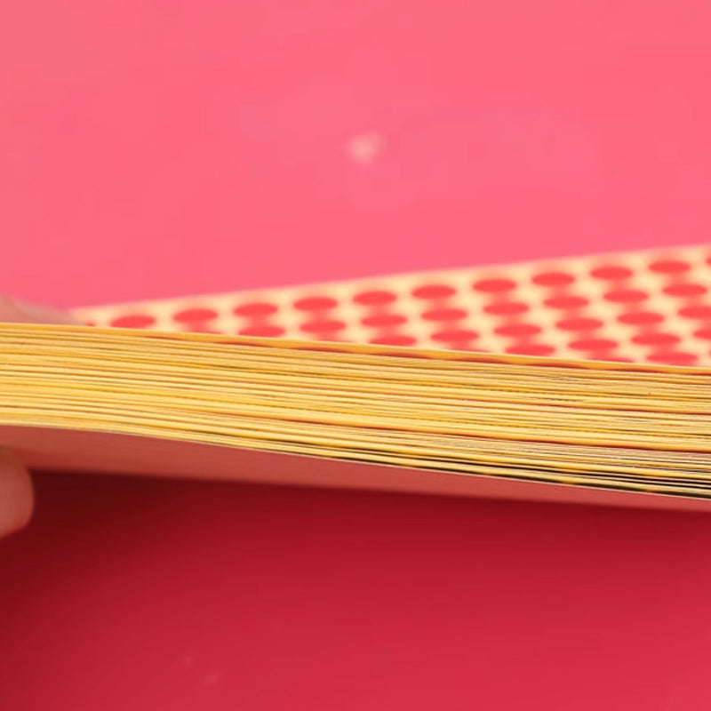 16 Sheets Round Dot Stickers Mixed Colours Self Adhesive