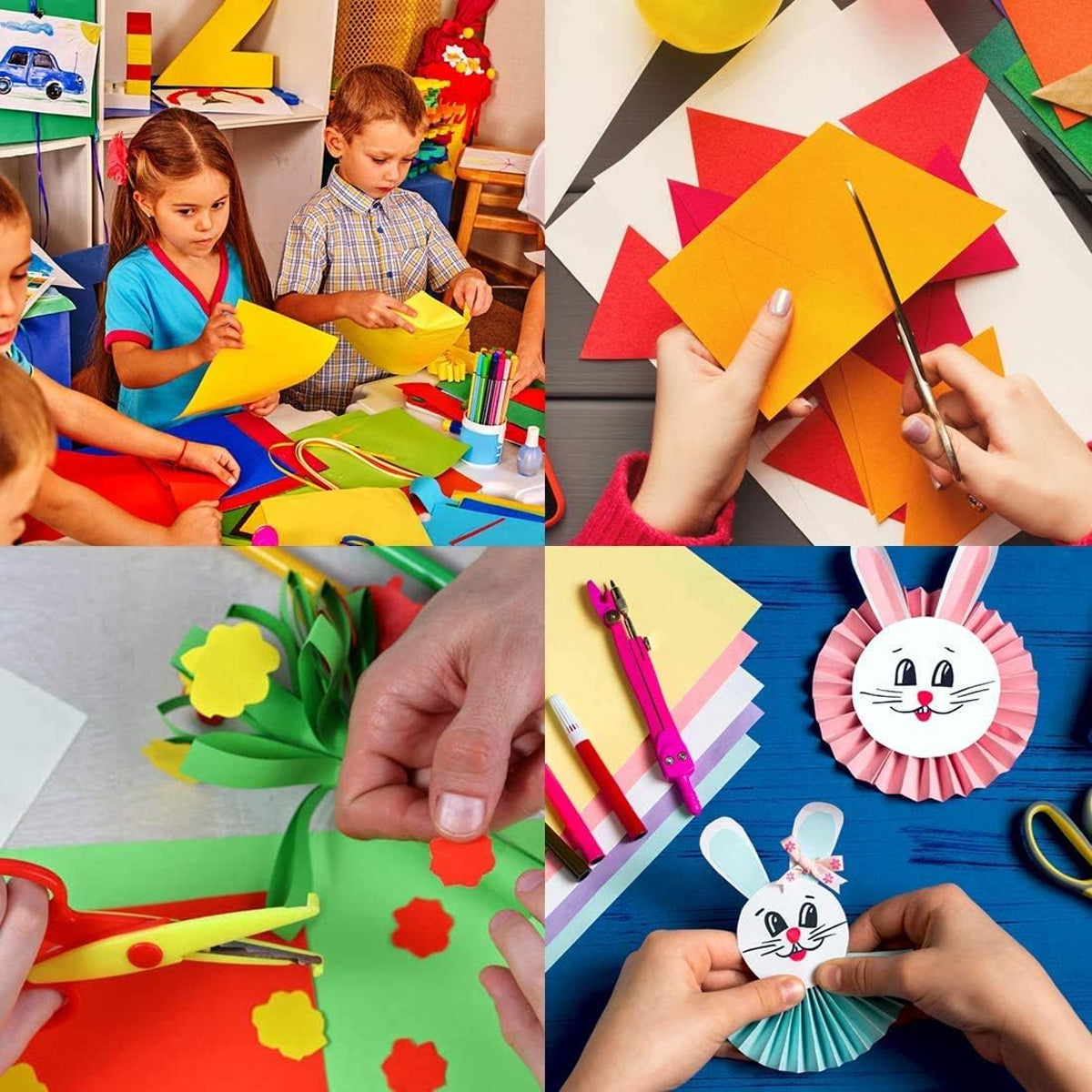 A4 80gsm Coloured Paper Pack for Craft Printing
