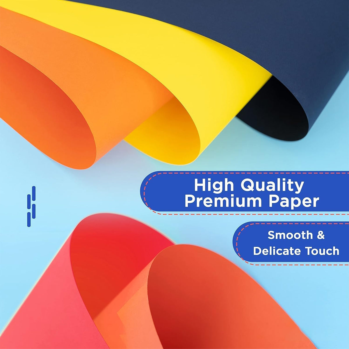 A4 80gsm Coloured Paper Pack for Craft Printing