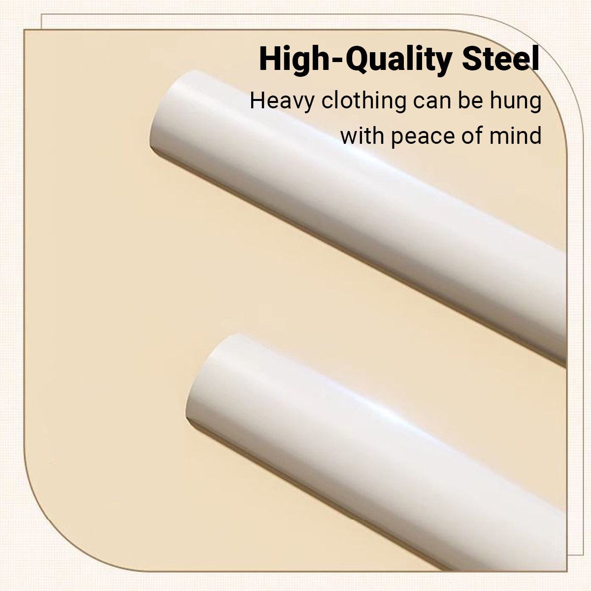 Portable Floor Coat Rack with Wheels for Bedroom