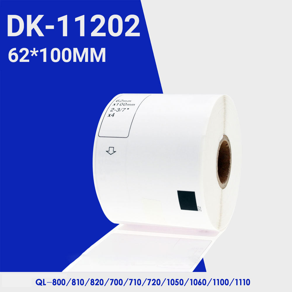 8 Rolls Compatible Brother DK-11202 Label Rolls for QL Series Printers
