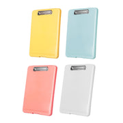 4 Pcs Transparent Document Storage Box Plastic Organizer