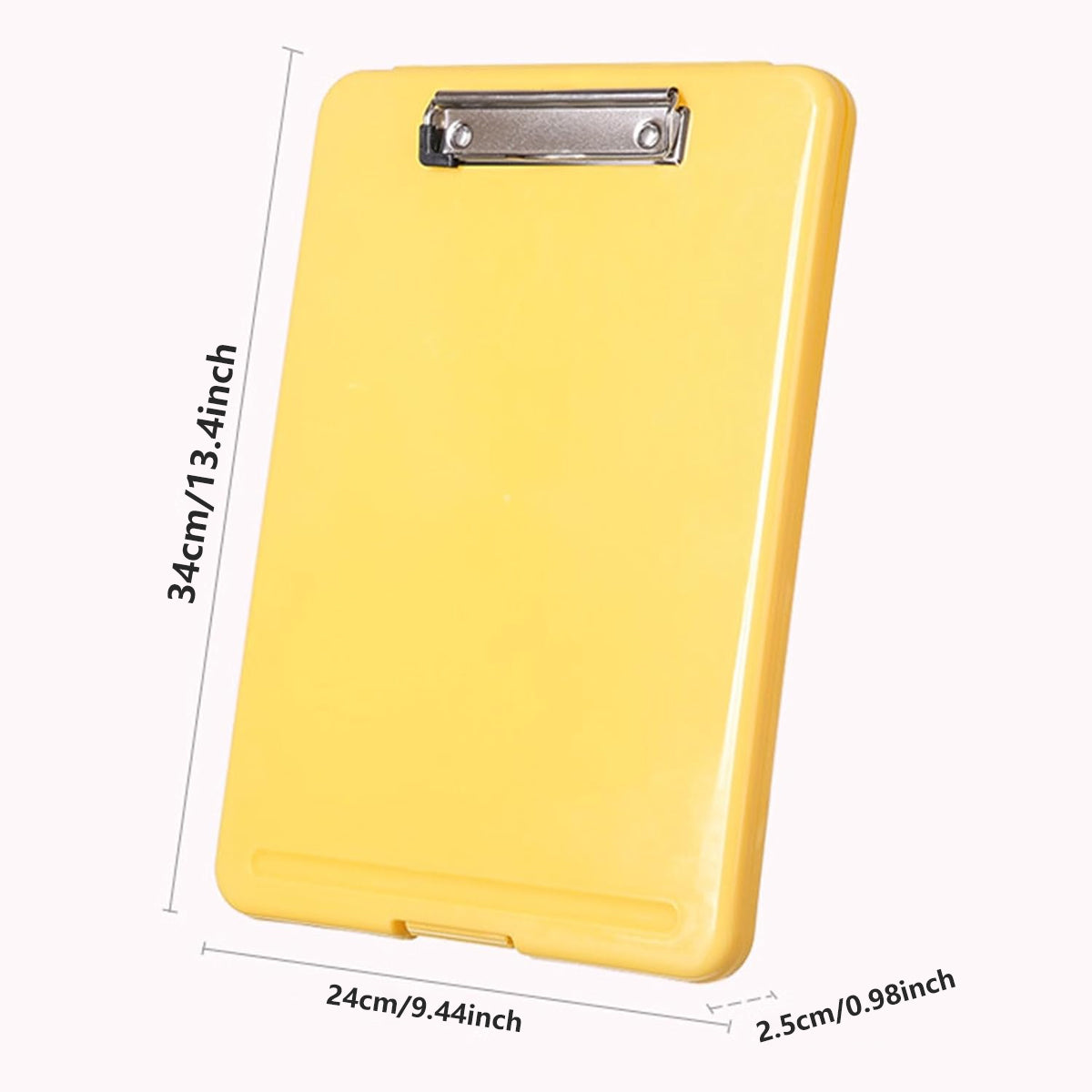 4 Pcs Transparent Document Storage Box Plastic Organizer