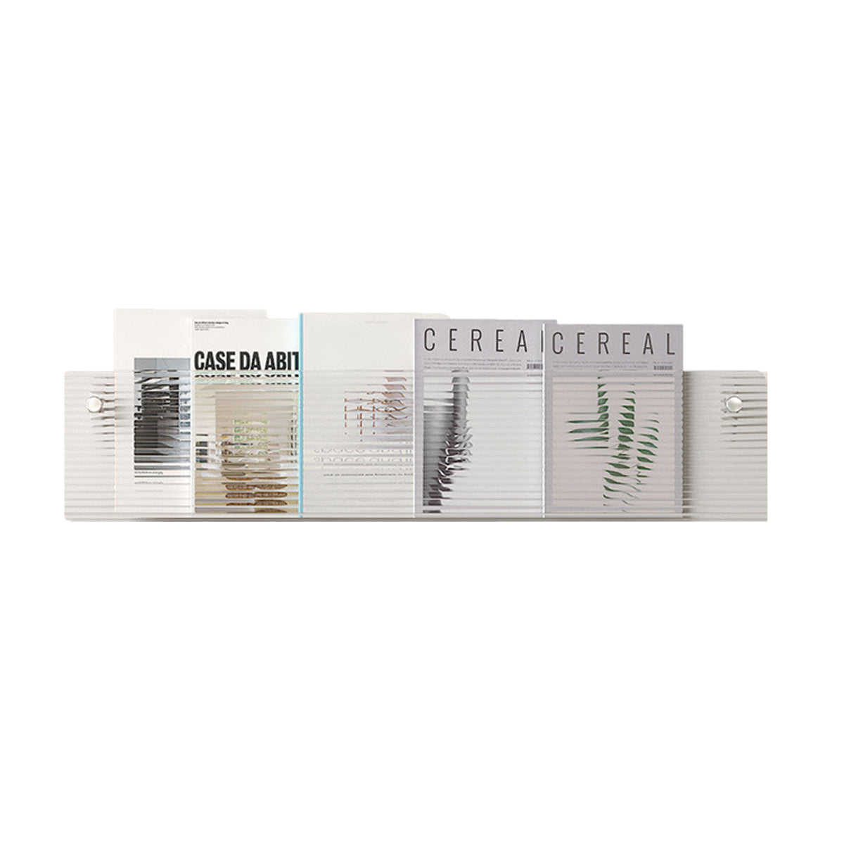 Wall-Mount Acrylic Storage Rack Floating Shelf