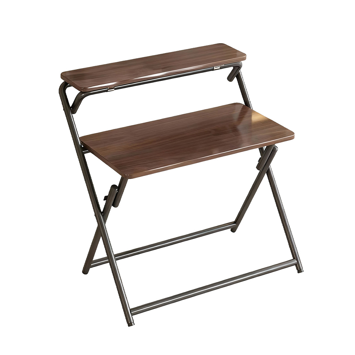 Portable Folding Desk Table X-Shaped Home Office