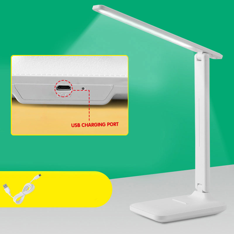 Touch LED Desk Lamp with USB Port and Dimmable Arm