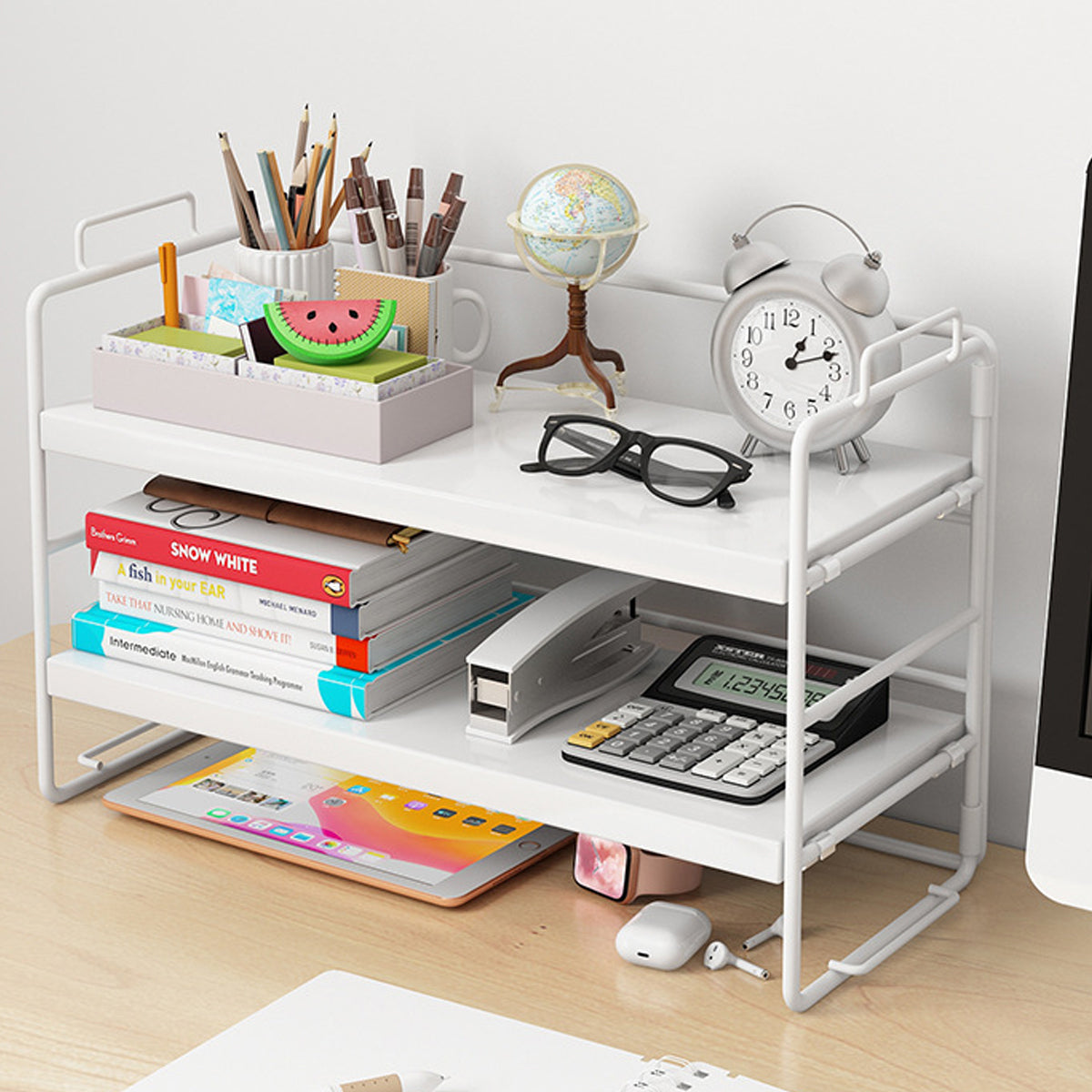 Double-Layer Desktop Storage Rack