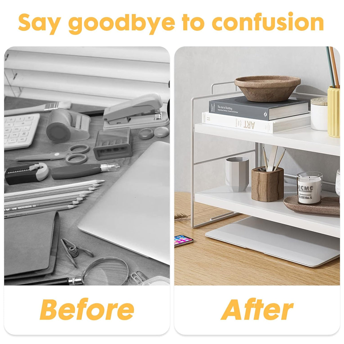 Double-Layer Desktop Storage Rack