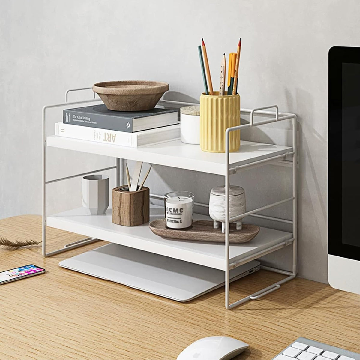 Double-Layer Desktop Storage Rack