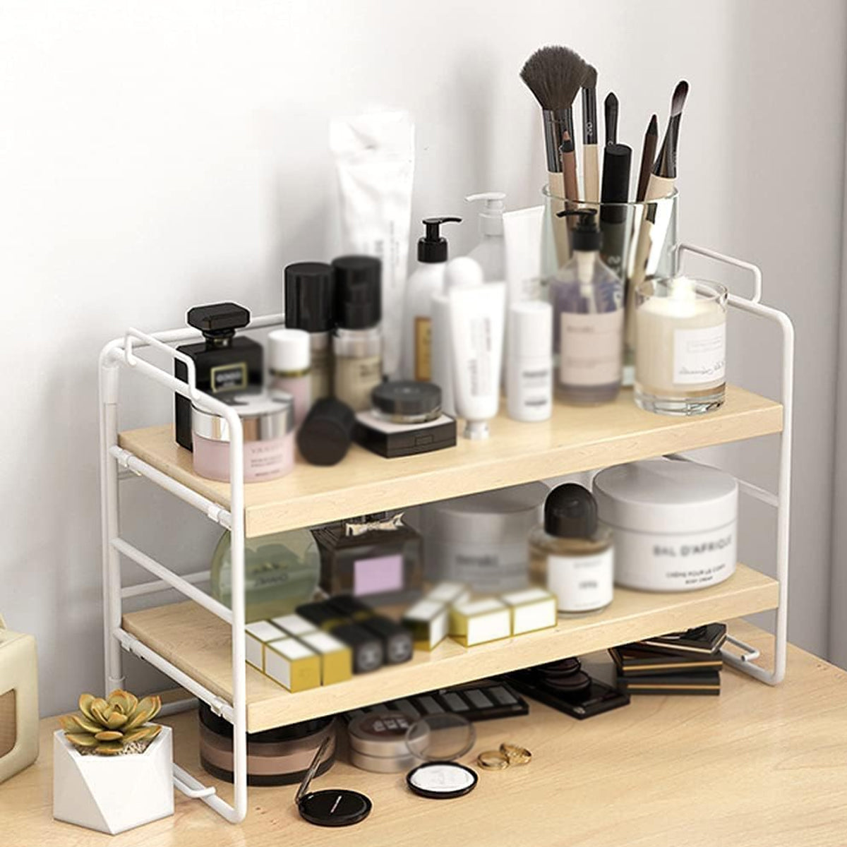 Double-Layer Desktop Storage Rack