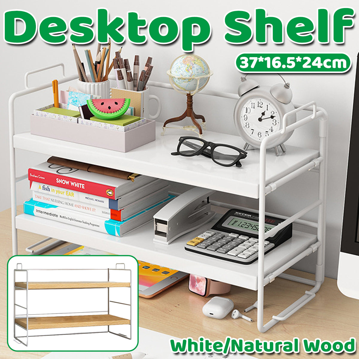 Double-Layer Desktop Storage Rack