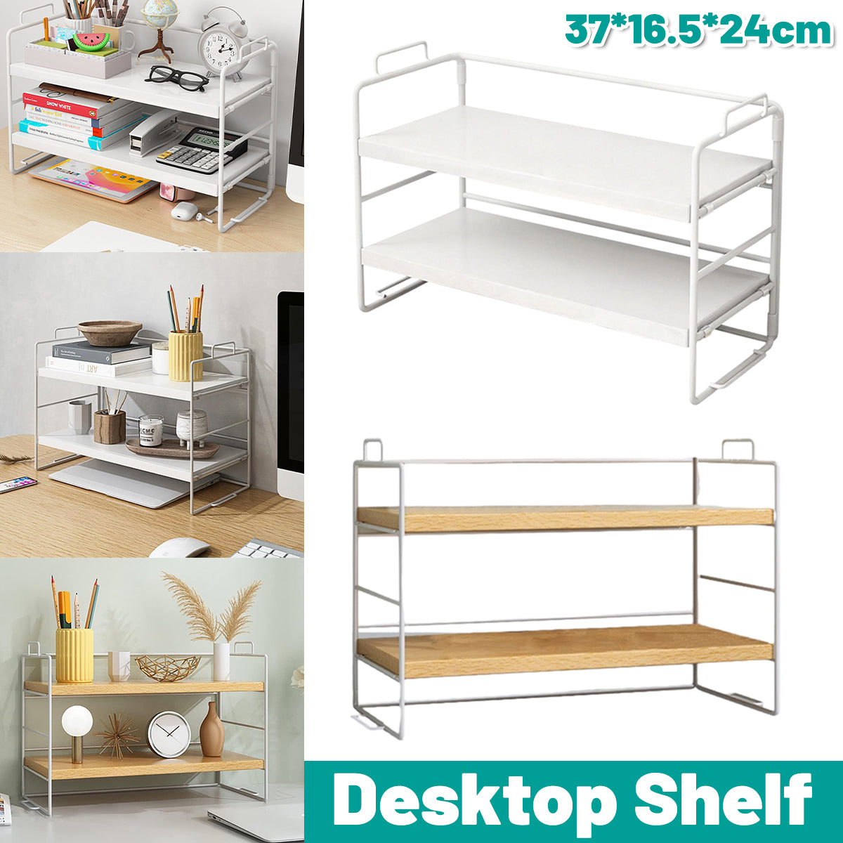 Double-Layer Desktop Storage Rack