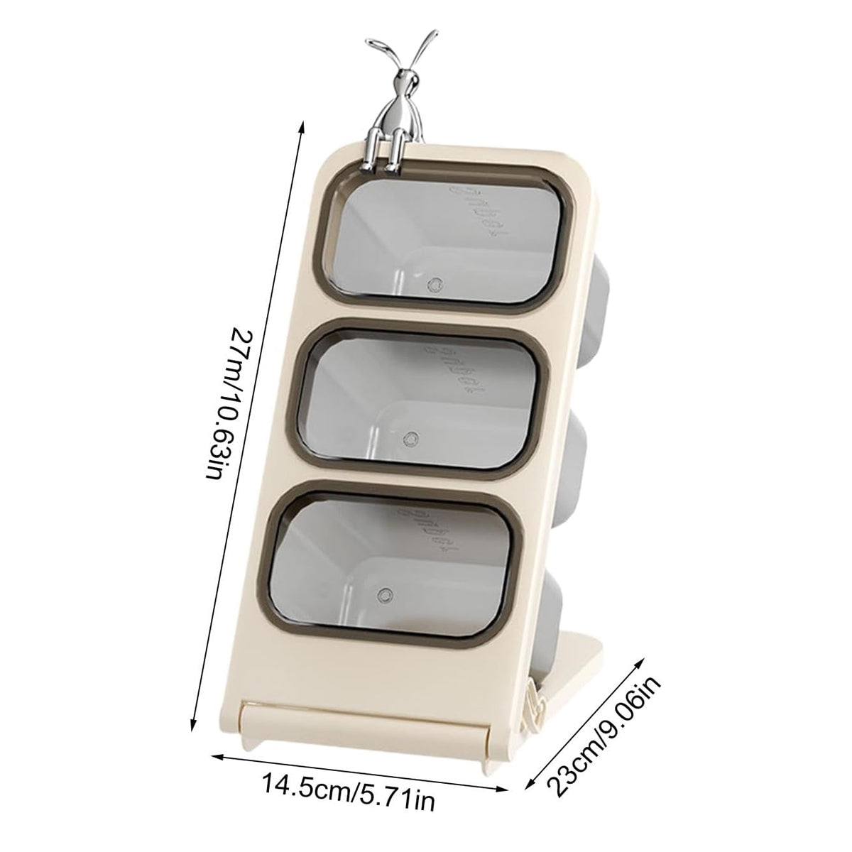 3-Tier Student Desktop Storage Box School Supplies