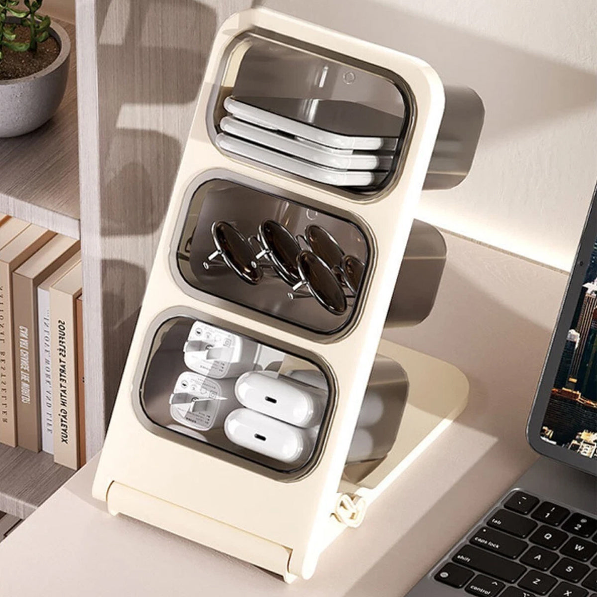 3-Tier Student Desktop Storage Box School Supplies
