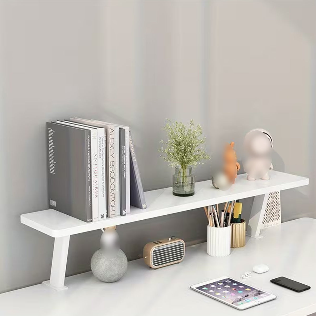 Desktop Riser Shelf Monitor Laptop Desk Organizer