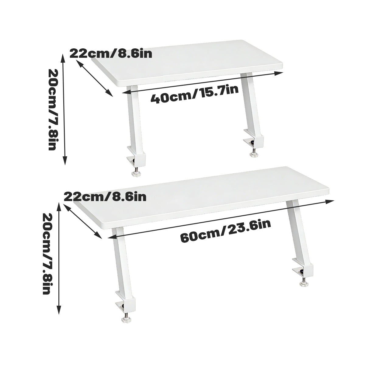 Desktop Riser Shelf Monitor Laptop Desk Organizer