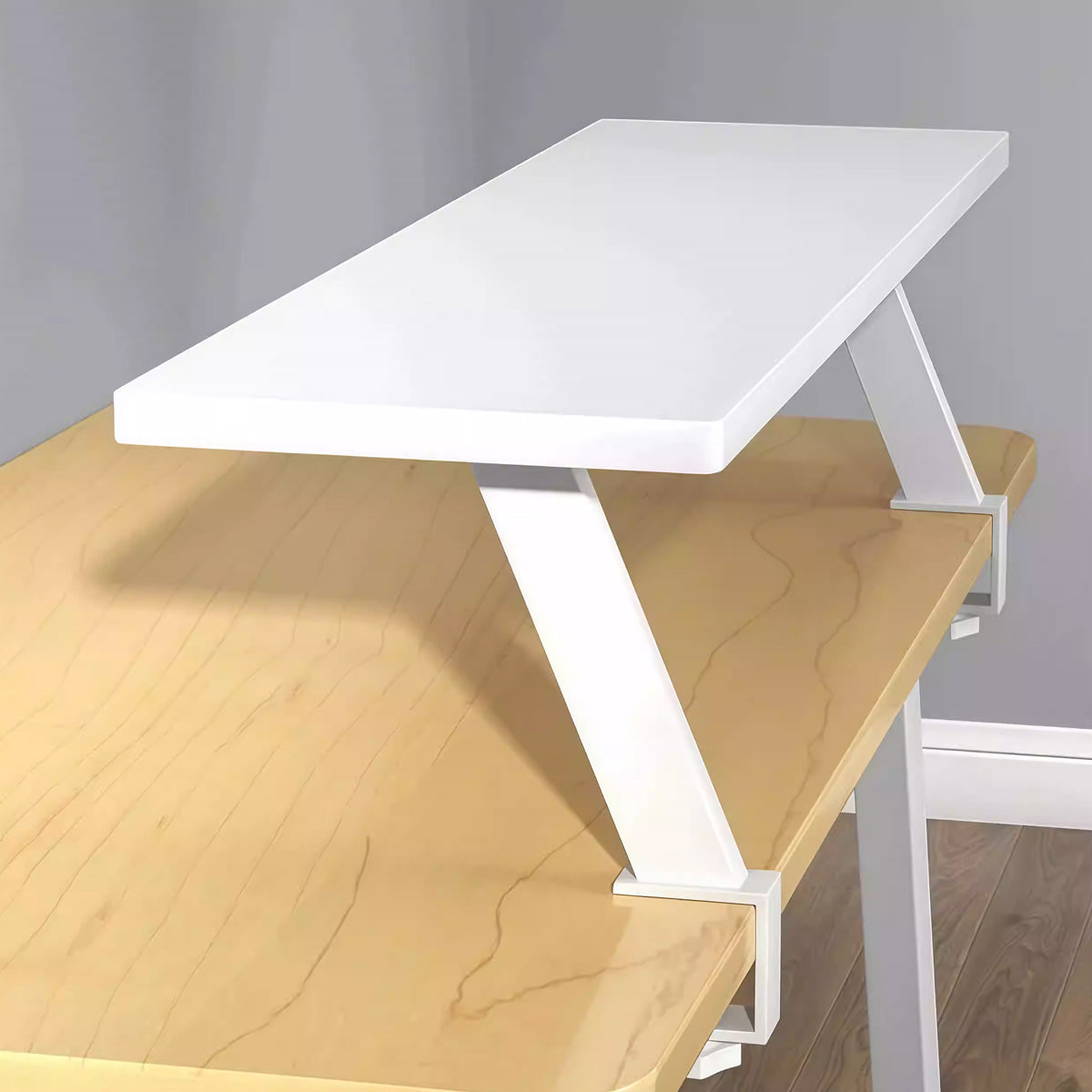 Desktop Riser Shelf Monitor Laptop Desk Organizer