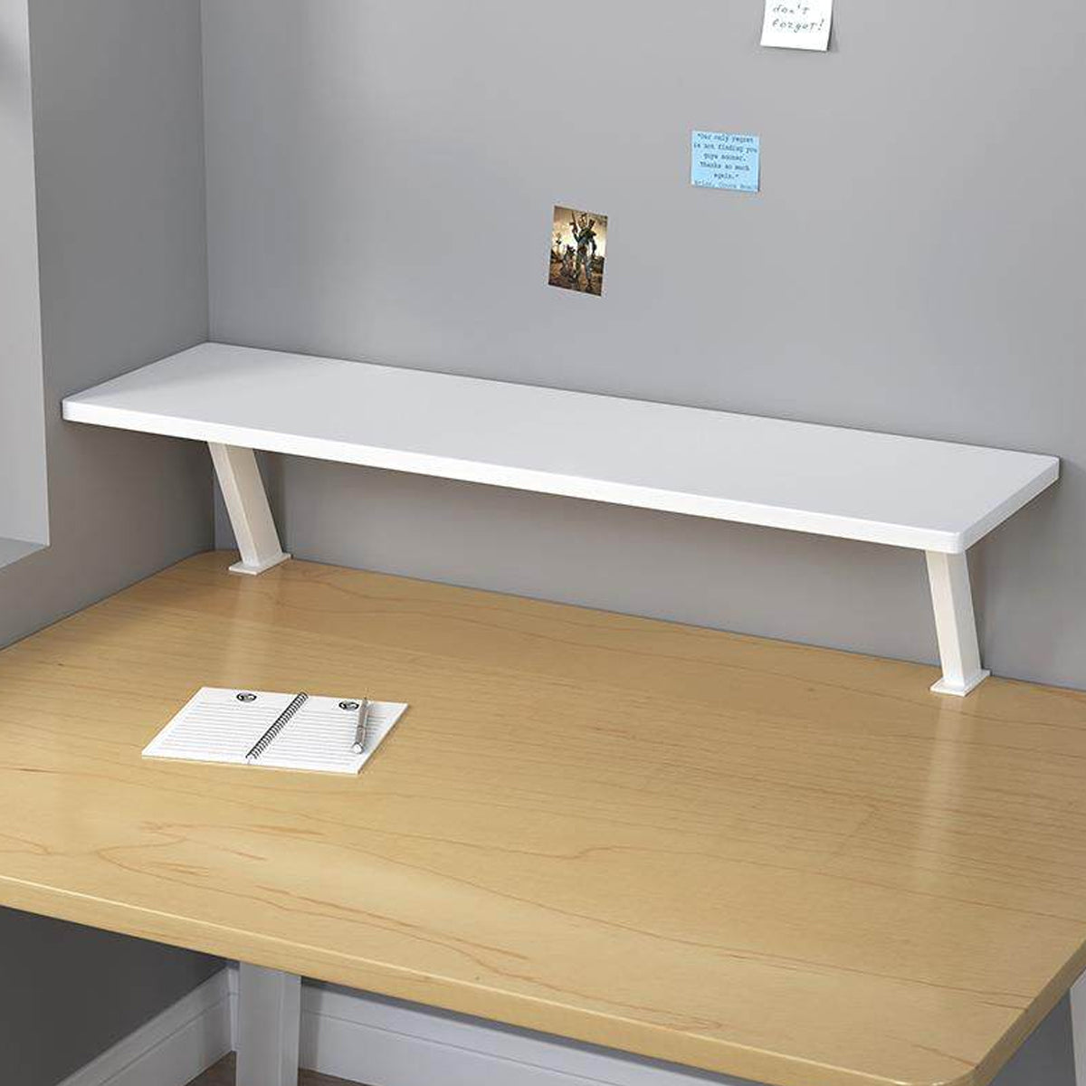 Desktop Riser Shelf Monitor Laptop Desk Organizer