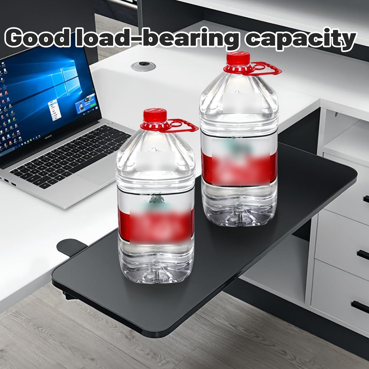 Foldable Desktop Extension Board with Clamp