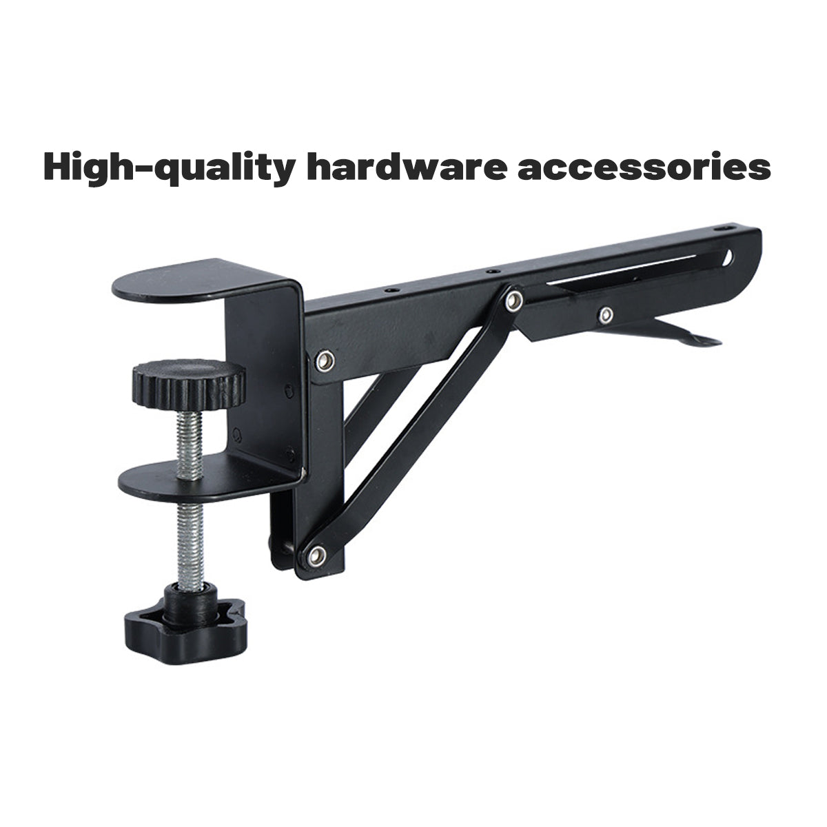 Foldable Desktop Extension Board with Clamp