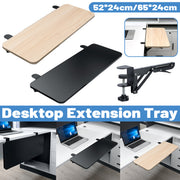 Foldable Desktop Extension Board with Clamp