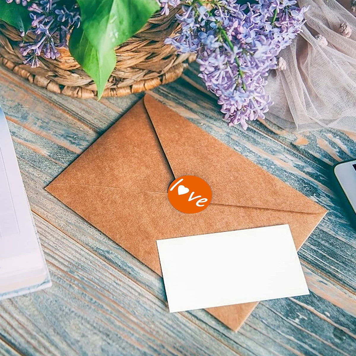 8 Rolls Coloured Polka Dot Round Labels Strong Adhesive Set