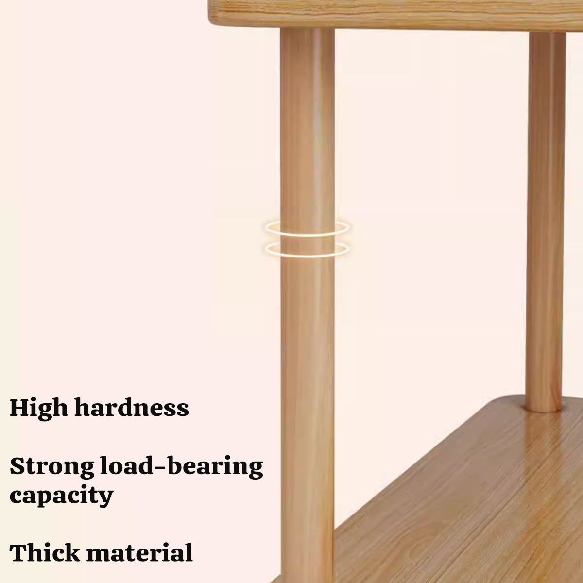 Minimalist Double-Layer Sofa Side Table
