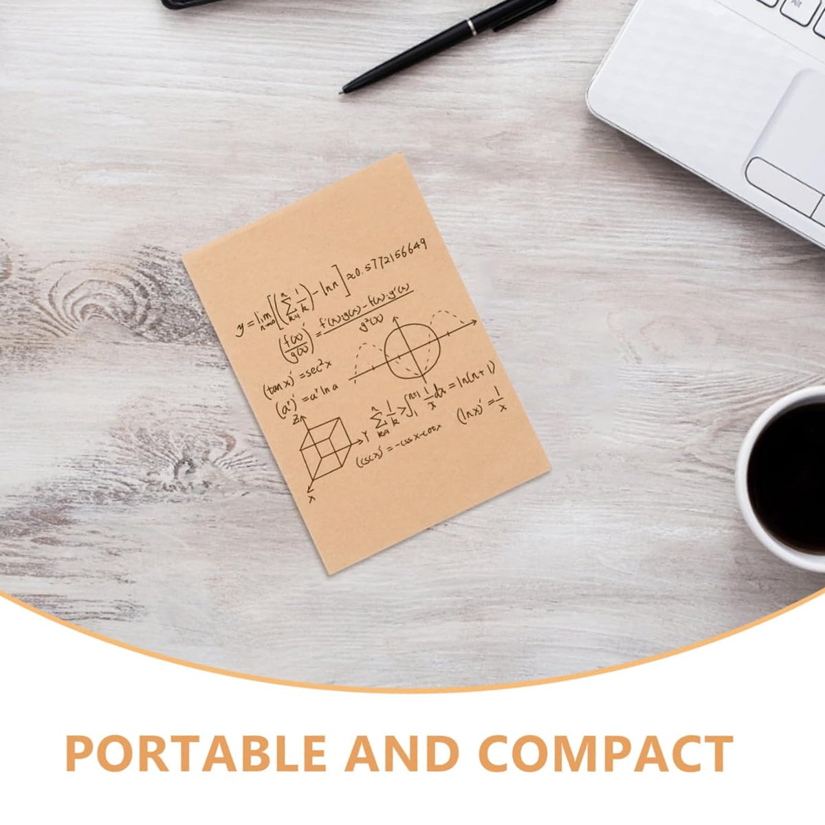 Student Wooden Color Draft Paper Notebook 320 / 500 Sheets