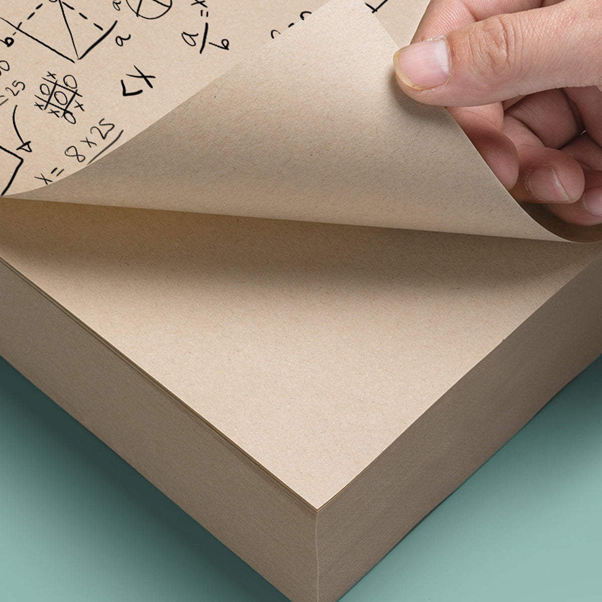 Student Wooden Color Draft Paper Notebook 320 / 500 Sheets