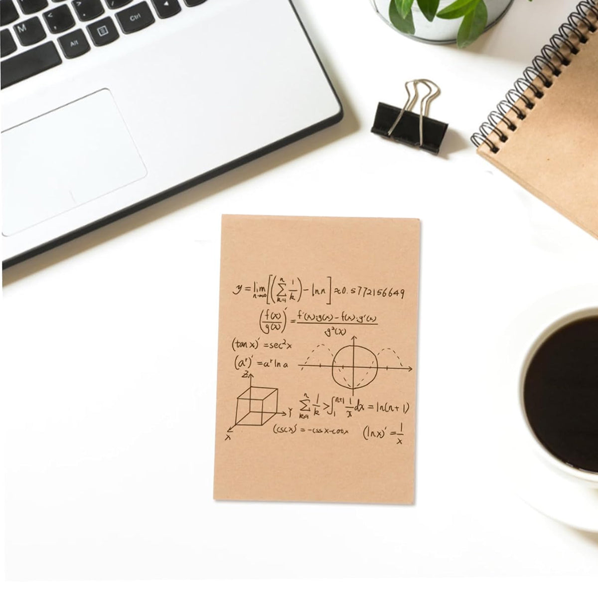 Student Wooden Color Draft Paper Notebook 320 / 500 Sheets