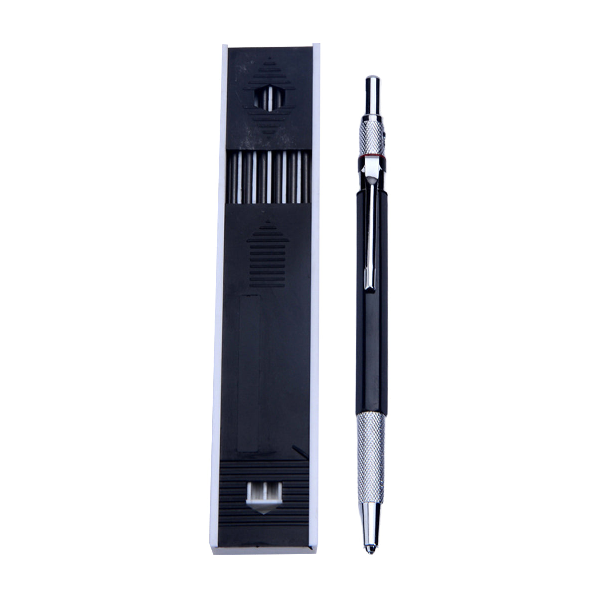 2mm HB Lead Holder Pencil with Refillable Leads for Drawing & Drafting