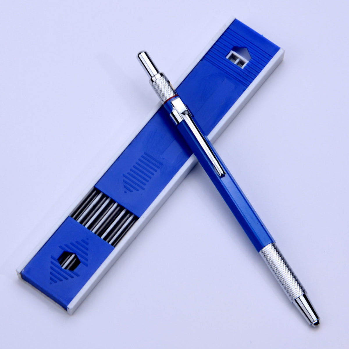 2mm HB Lead Holder Pencil with Refillable Leads for Drawing & Drafting