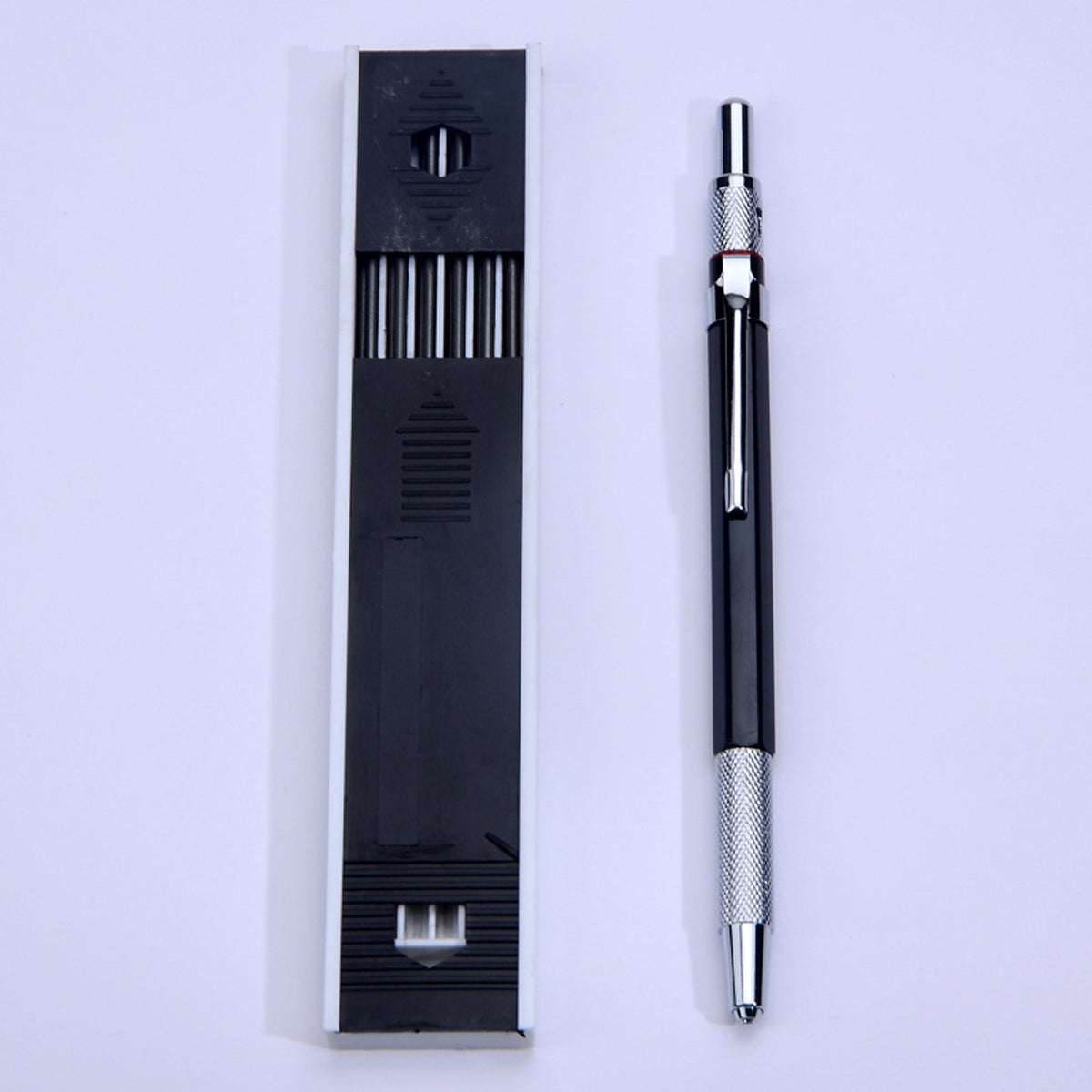 2mm HB Lead Holder Pencil with Refillable Leads for Drawing & Drafting