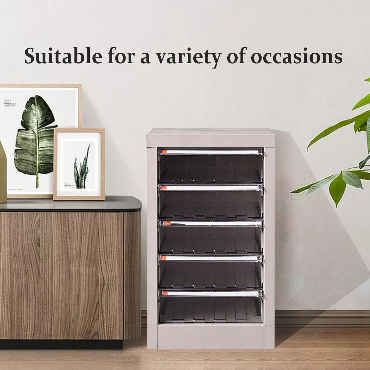 Multi-Layer Drawer File Cabinet for A4 Documents