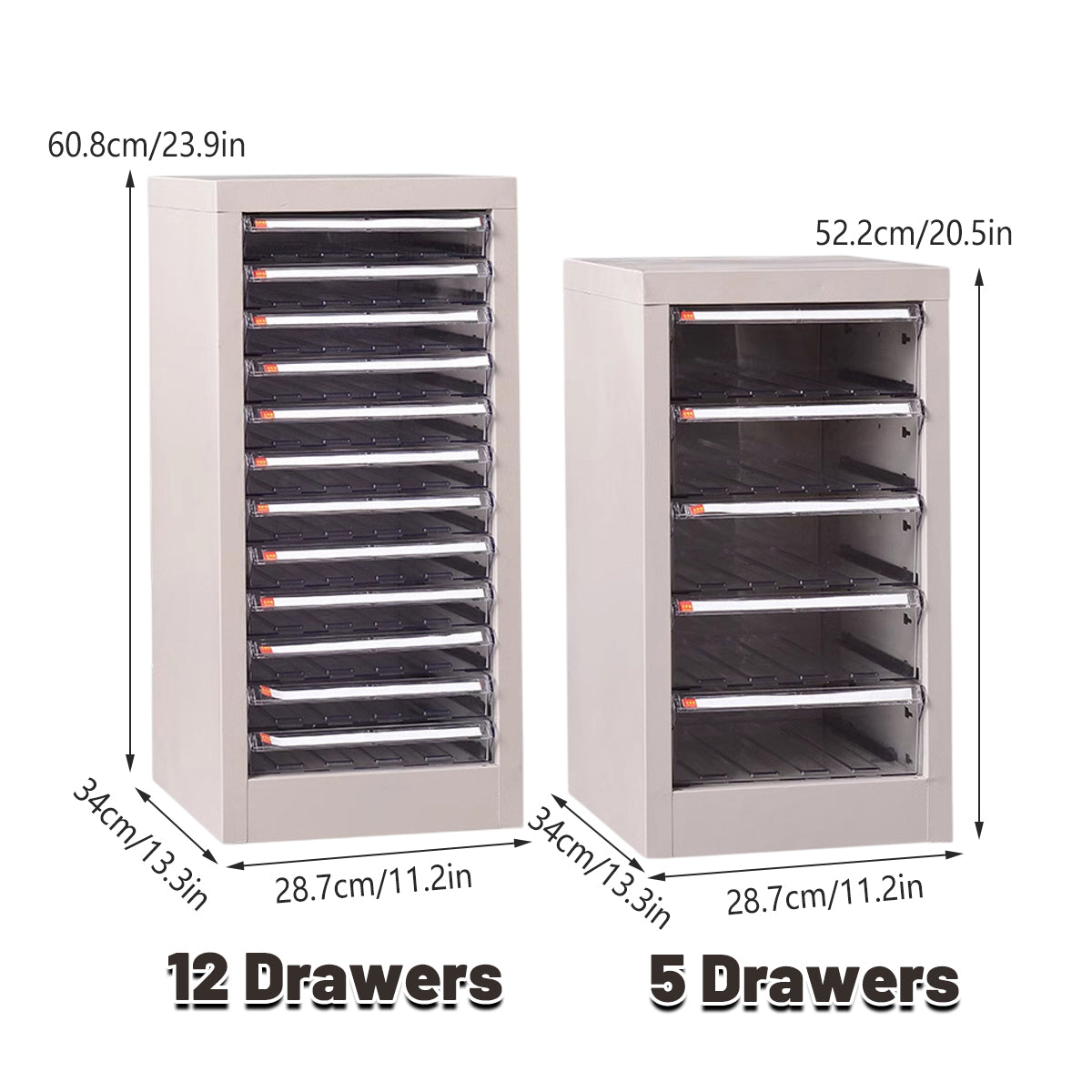 Multi-Layer Drawer File Cabinet for A4 Documents