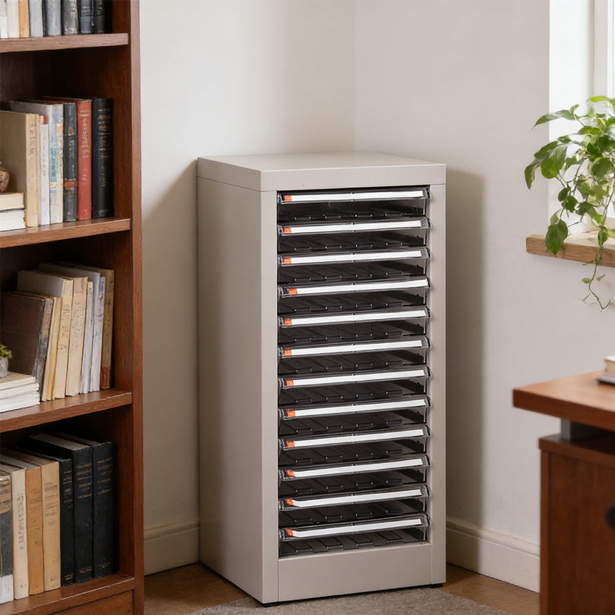Multi-Layer Drawer File Cabinet for A4 Documents