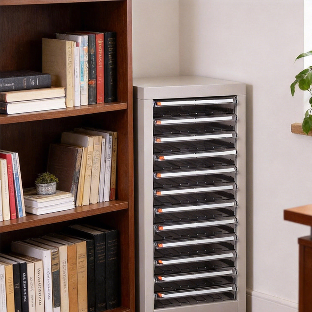 Multi-Layer Drawer File Cabinet for A4 Documents