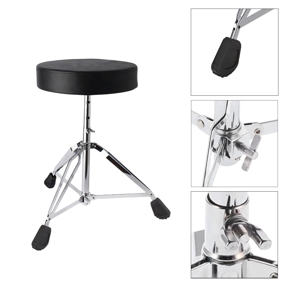 Adjustable Drum Throne Thickened Seat for Kids