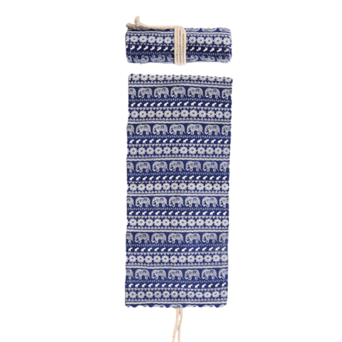 Canvas Roll Pencil Case 48/72 Holes with Drawstring Tie