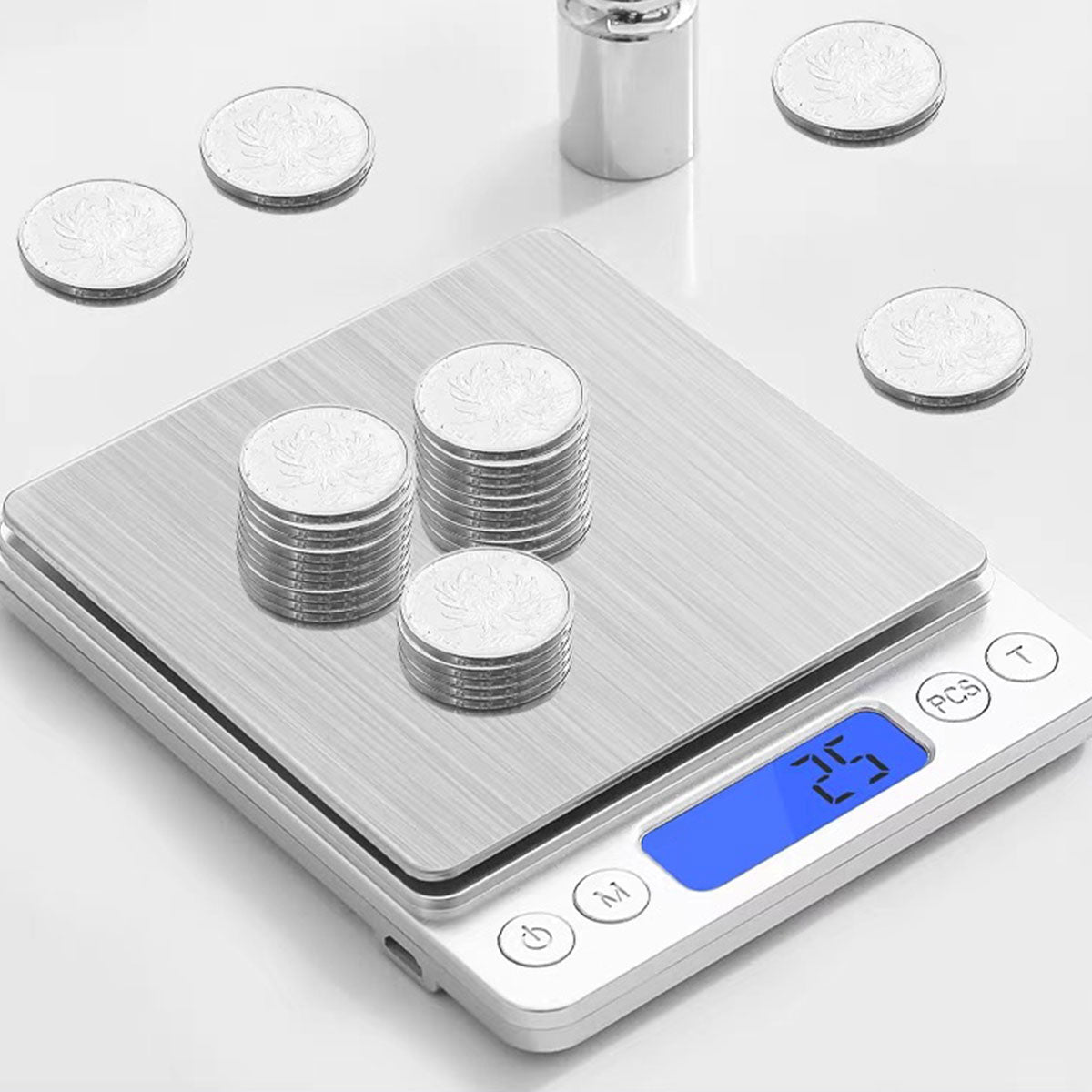 Mini Electronic Pocket Kitchen Scale LED Display