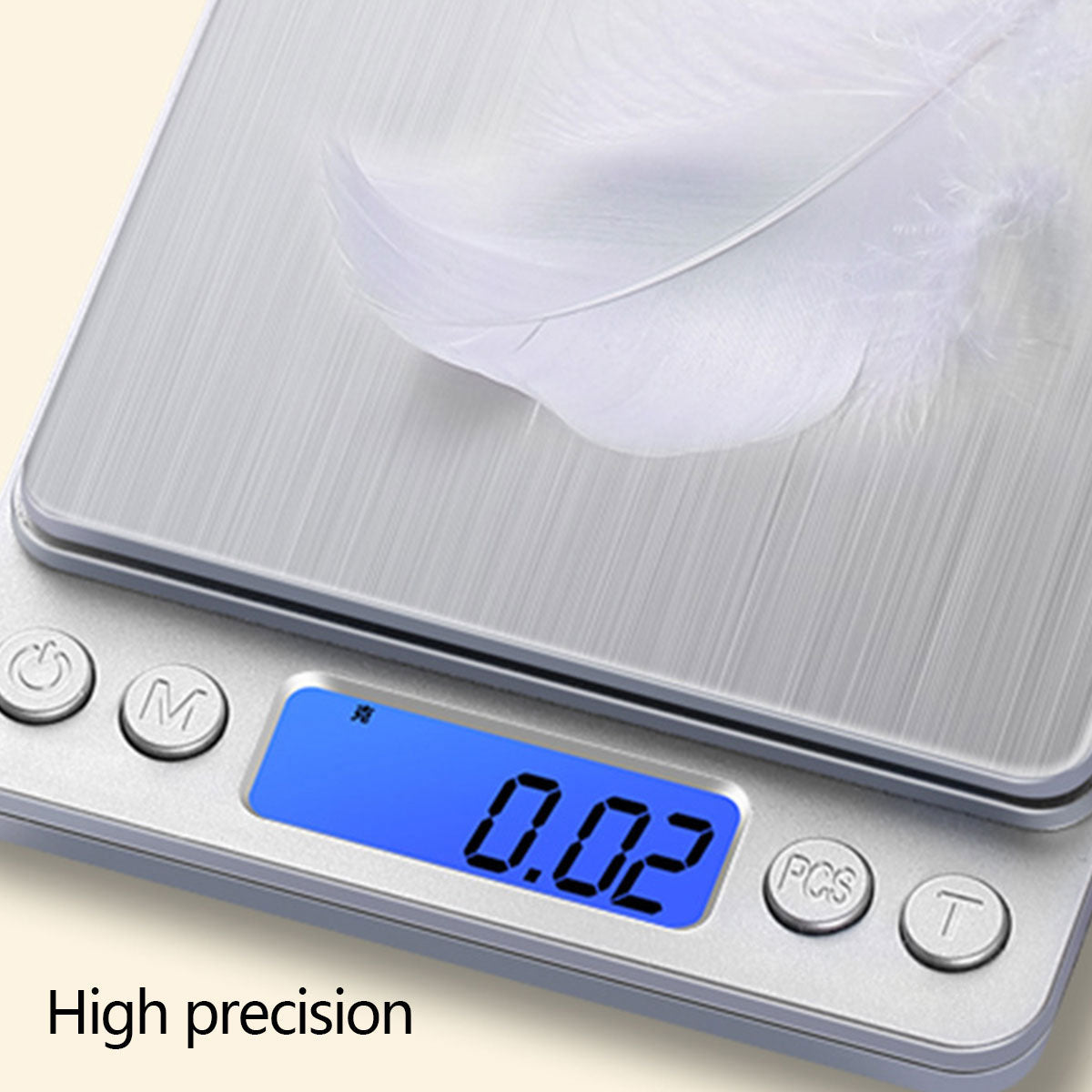 Mini Electronic Pocket Kitchen Scale LED Display