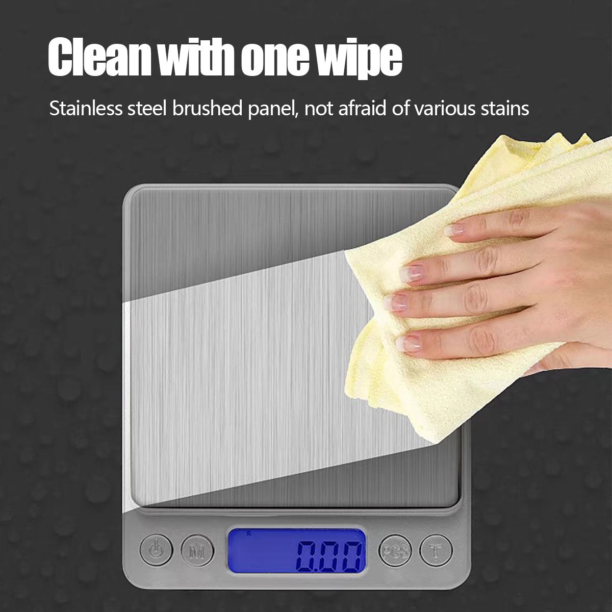 Mini Electronic Pocket Kitchen Scale LED Display